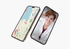 Landingpage "Apothekenstandorte finden" für ACOM Consulting & Marketing (in Zusammenarbeit mit Artur Riewe, Webdesigner)