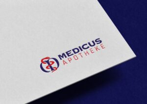 Gestaltung des Logos und Rundum-Betreuung für die Medicus Apotheke, Unterhaching / München (Inhaber: Bardia Yaktapour, medicus-apotheke-unterhaching.com)