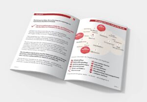 Konzeption und Umsetzung einer neuen Seminar-Broschüre für Hand in Hand (50 Seiten)