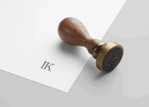 Stempel-Entwurf für Rechtsanwältin Ines Kuttler, www.kanzlei-kuttler.de